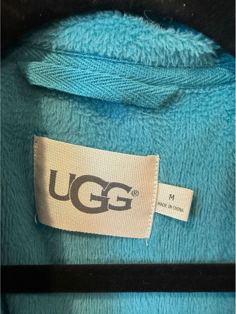 Ugg Midi Robe Size Med 23" Across Back Comfy Lounge Winter Housecoat Warm Cozy - Picture 2 of 6